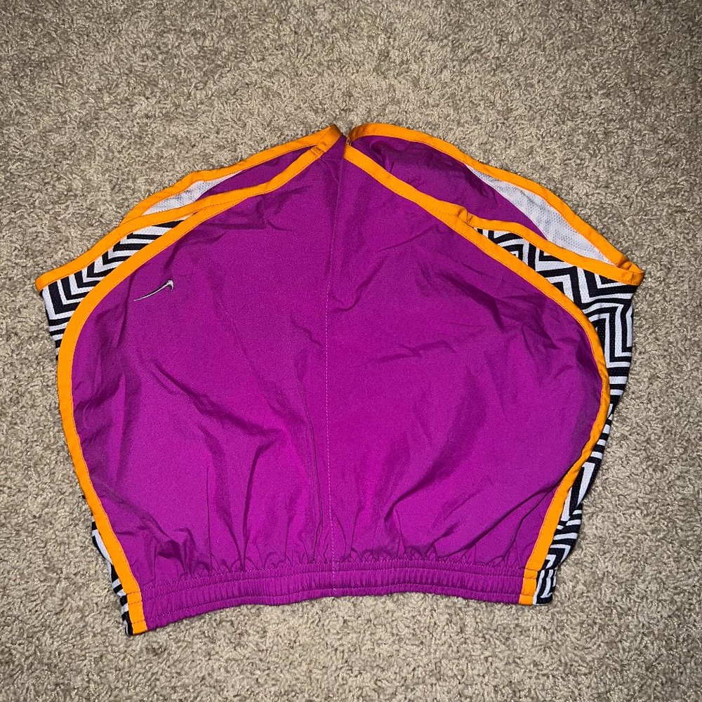 Purple/Pink and Zebra Nike Shorts